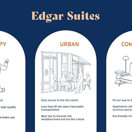 Edgar Suites Chatillon Buitenkant foto